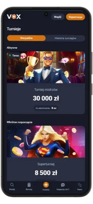 VOX Casino download on Android